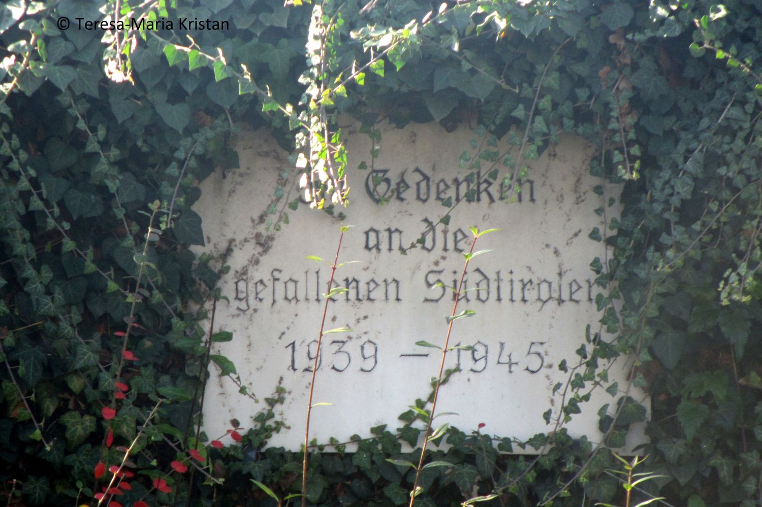 Gedenktafel bei der Kirche St.Ruprecht, Klagenfurt