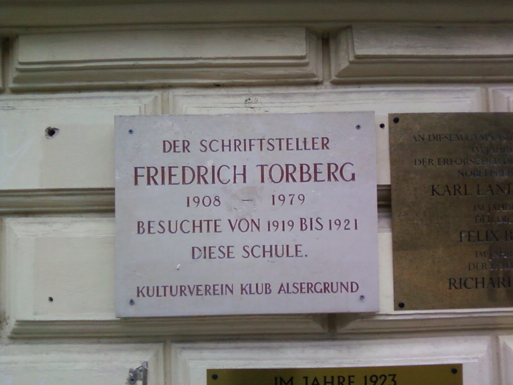 Gedenktafel Friedrich Torberg