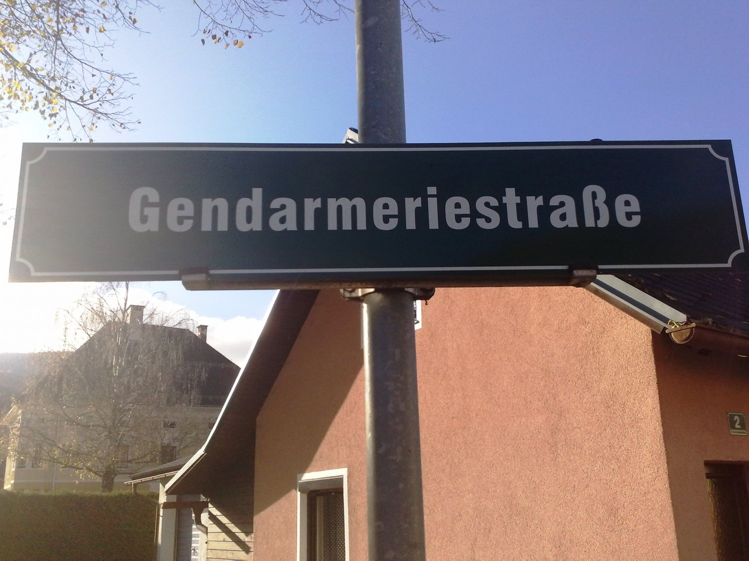 Gendarmeriestraße in Glödnitz (K).