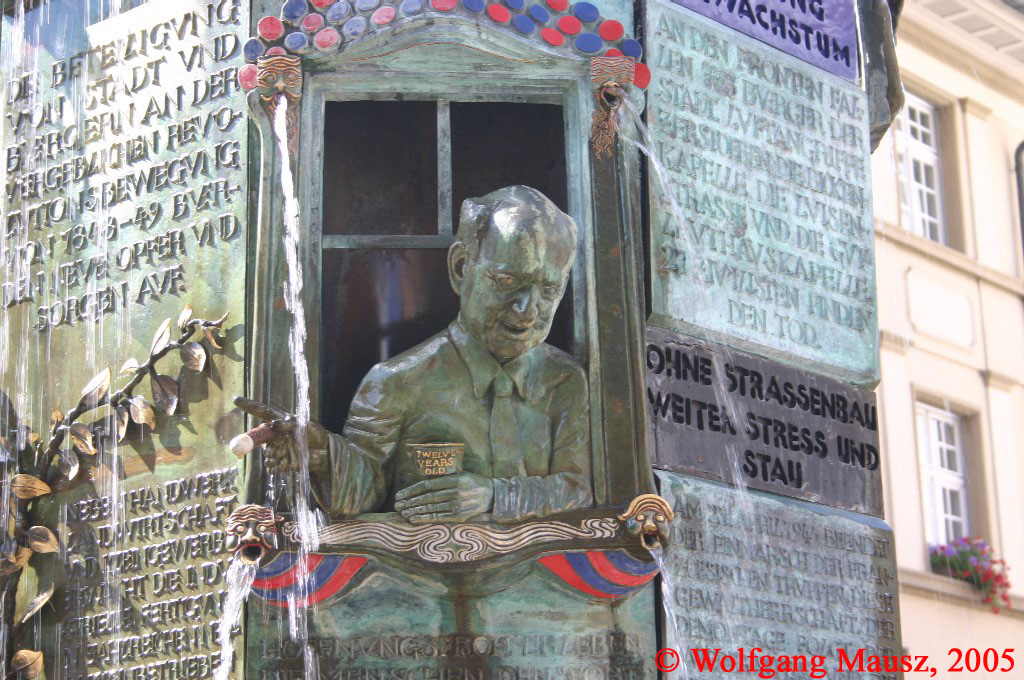 Geschichtsbrunnen in Villingen