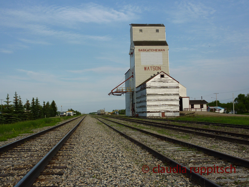 Getreidespeicher in Saskatchewan