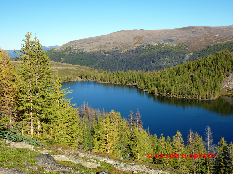 Glacier Lake im Cathedral Provincial Park, BC, Kanada