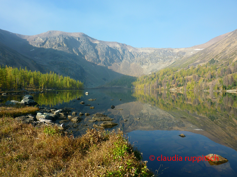 Glacier Lake im Cathedral Provincial Park, BC, Kanada