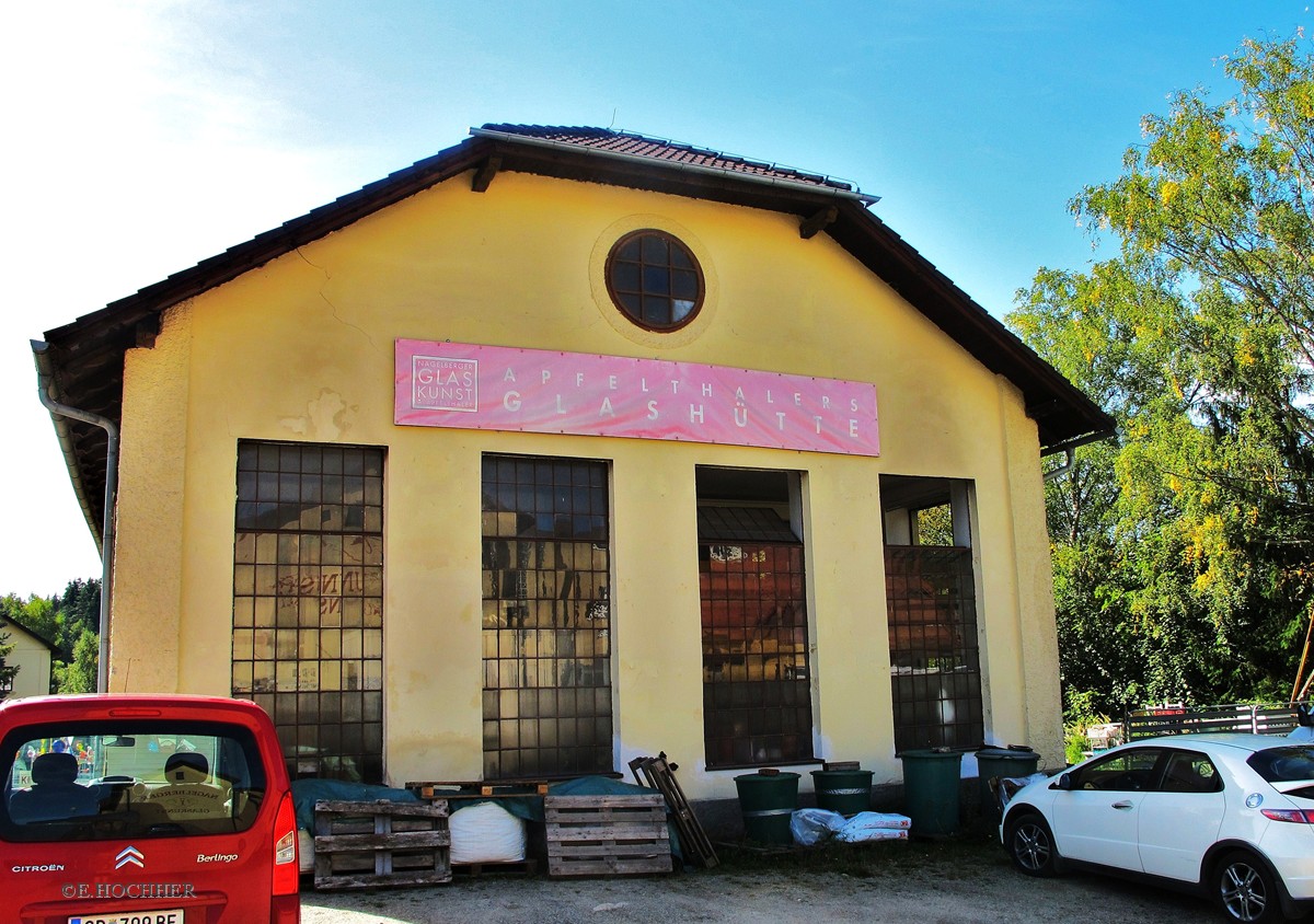 Glashütte in Neu-Nagelberg in Niederösterreich