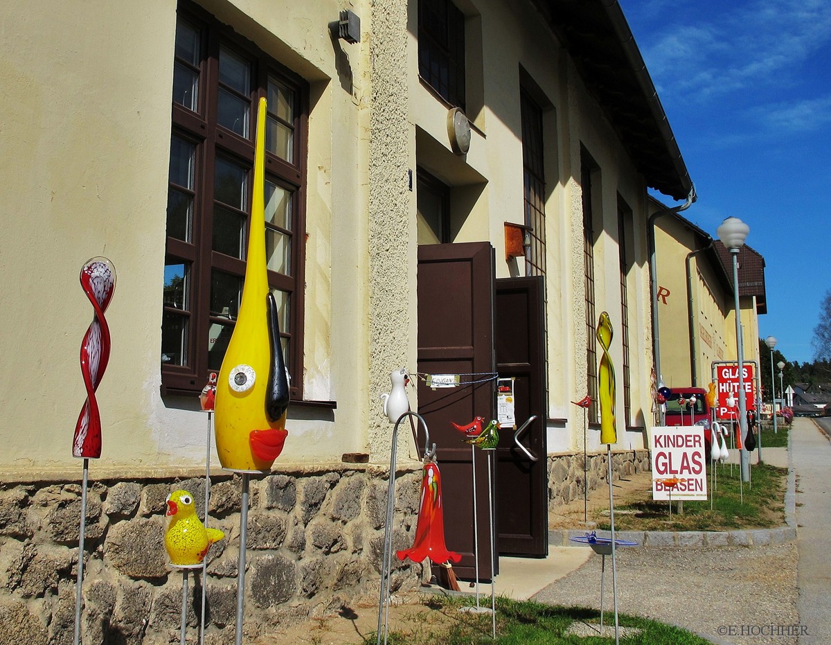 Glashütte in Neu-Nagelberg in Niederösterreich