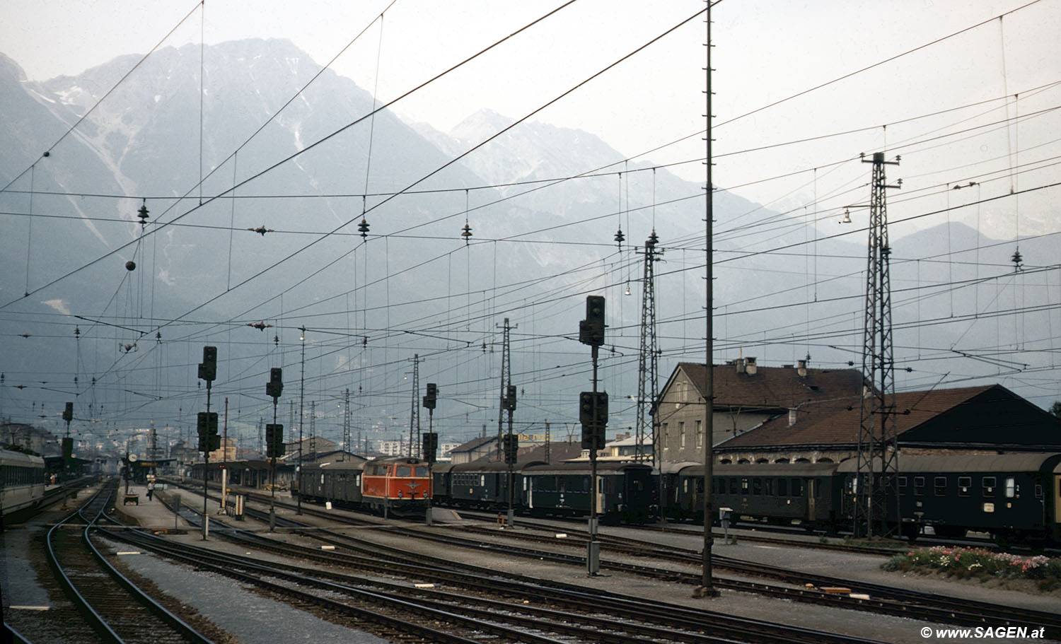 Gleisanlagen Innsbruck Hauptbahnhof