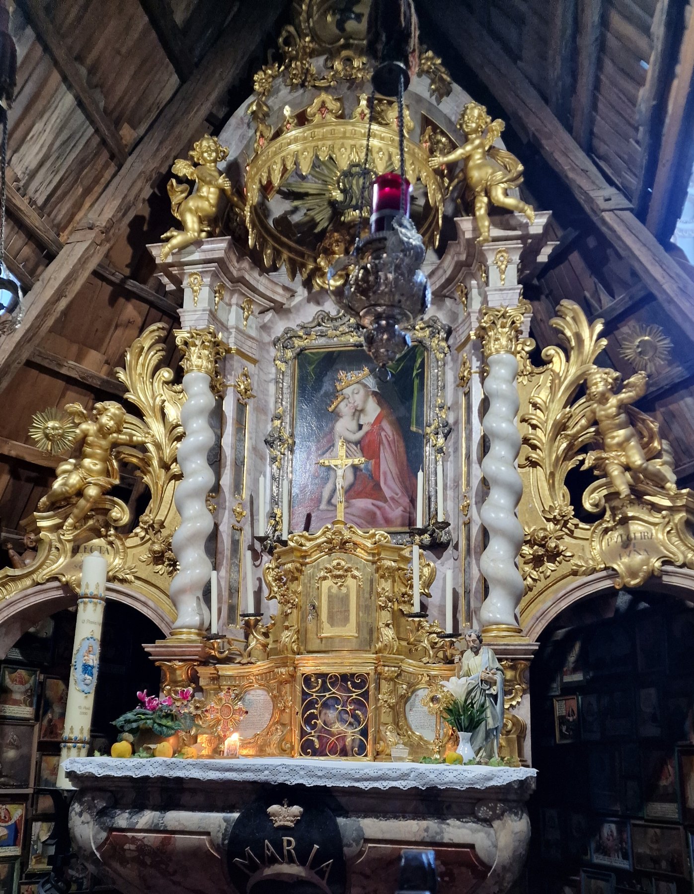 Gnadenaltar in der Holzkapelle, Sammarei