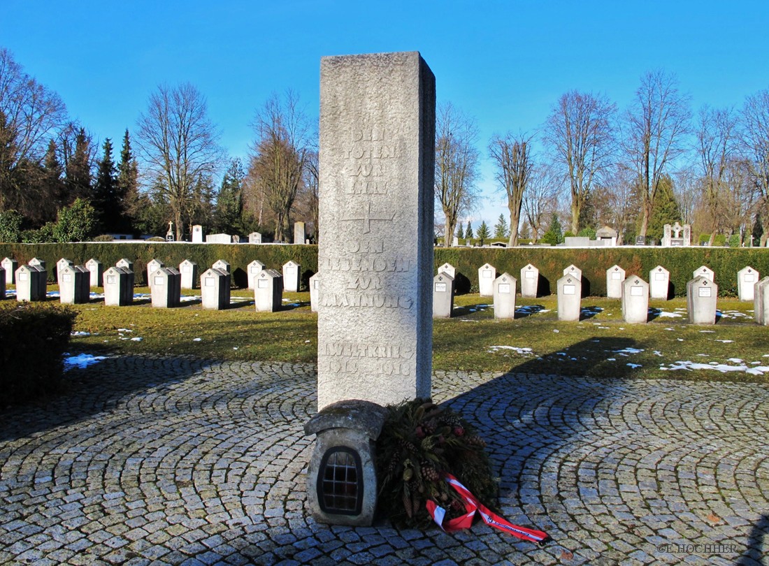 Gräberfeld 1. Weltkrieg Friedhof St. Pölten