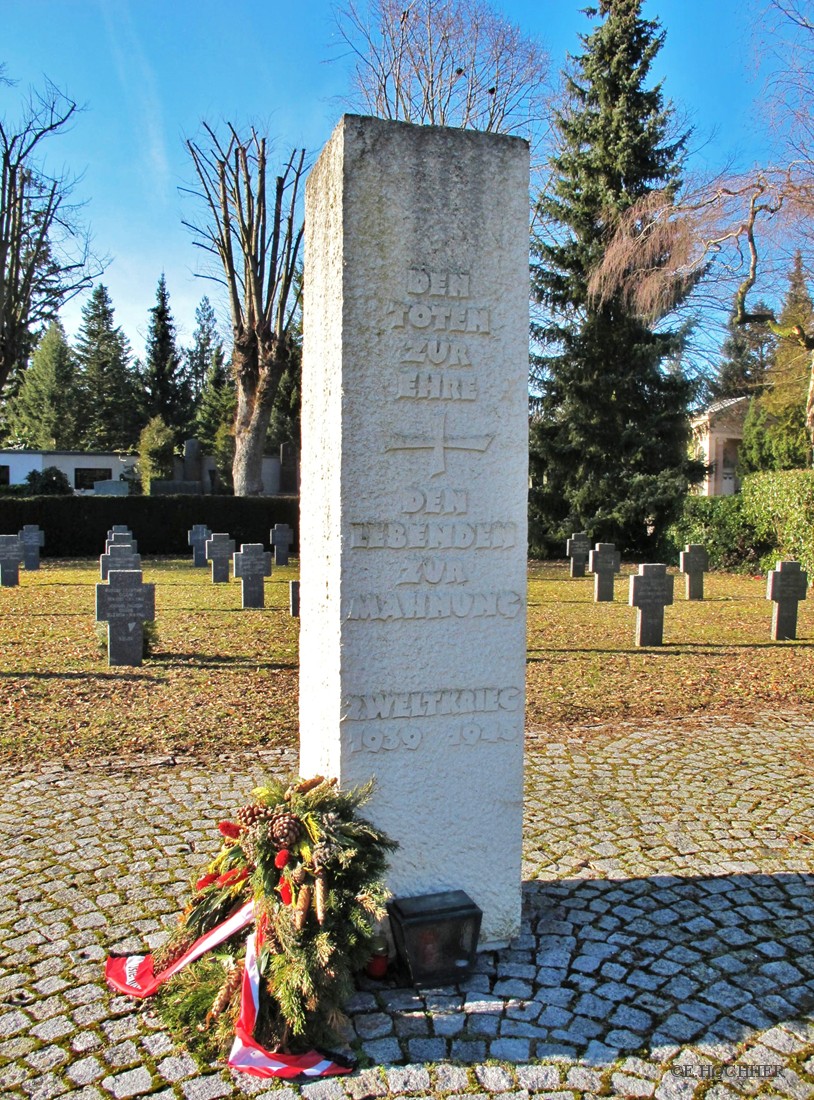 Gräberfeld 2. Weltkrieg Friedhof St. Pölten