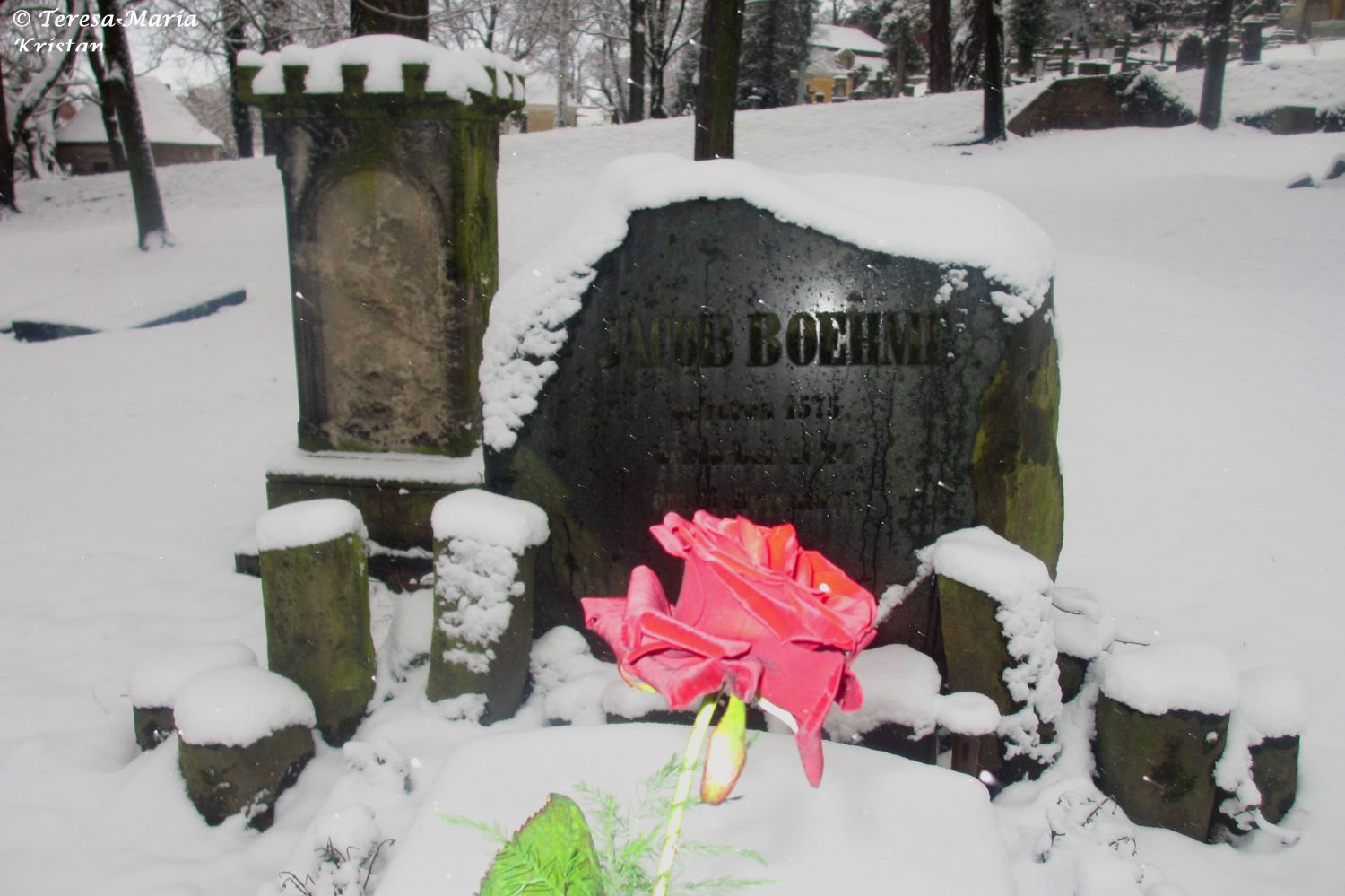 Grab von Jakob Böhme- Nikolaifriedhof Goerlitz