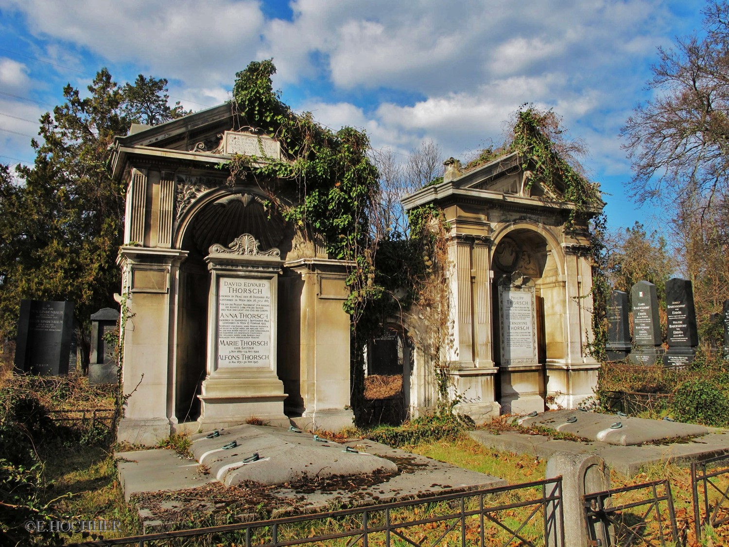 Grabanlagen Thorsch Israelitischer Friedhof in Wien-Simmering