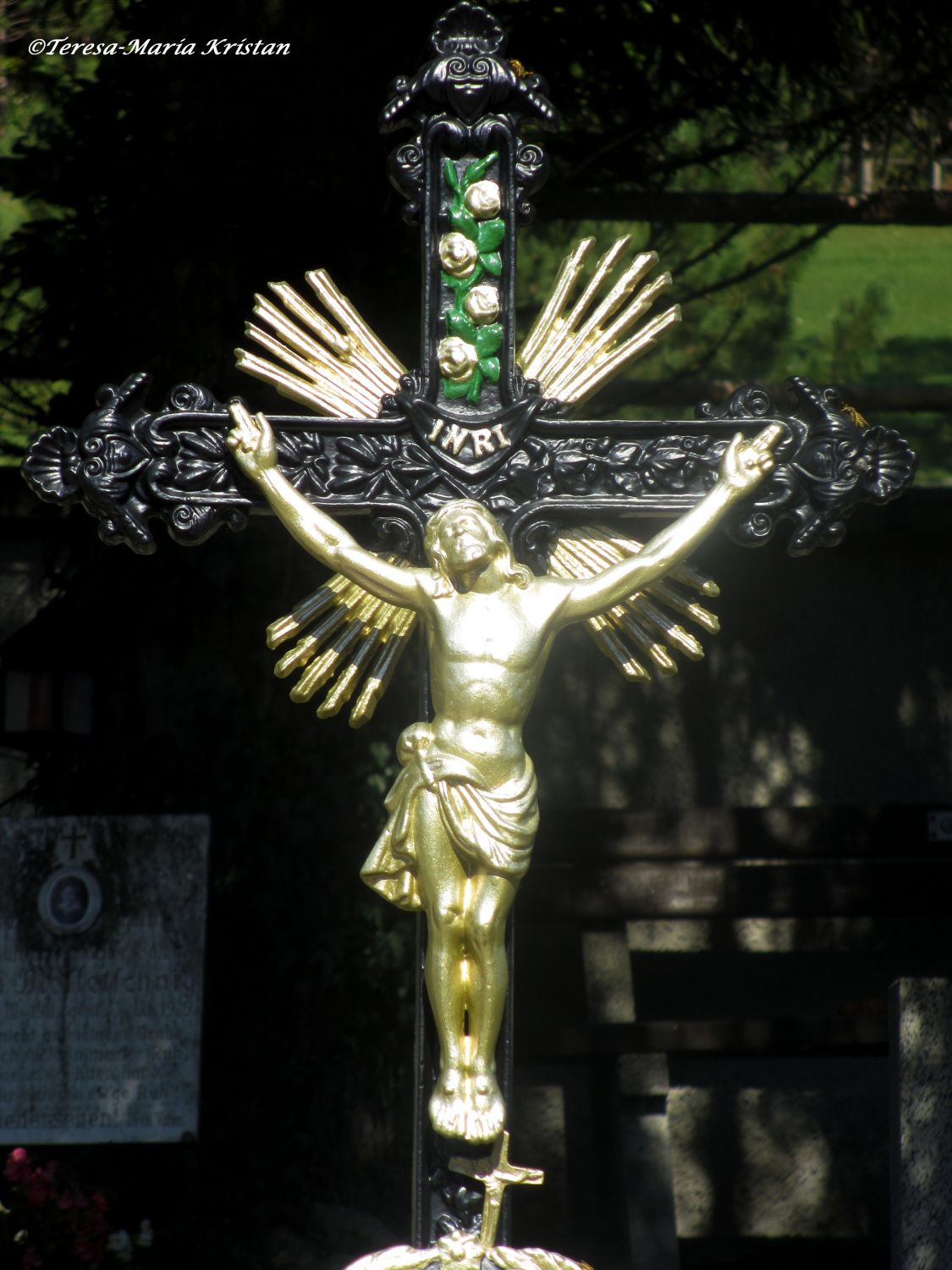 Grabkreuz Friedhof Maria Raisenmarkt