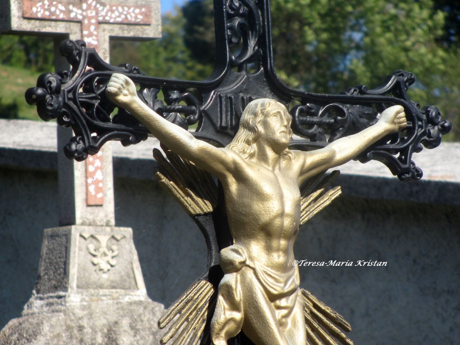 Grabkreuz Friedhof Maria Raisenmarkt