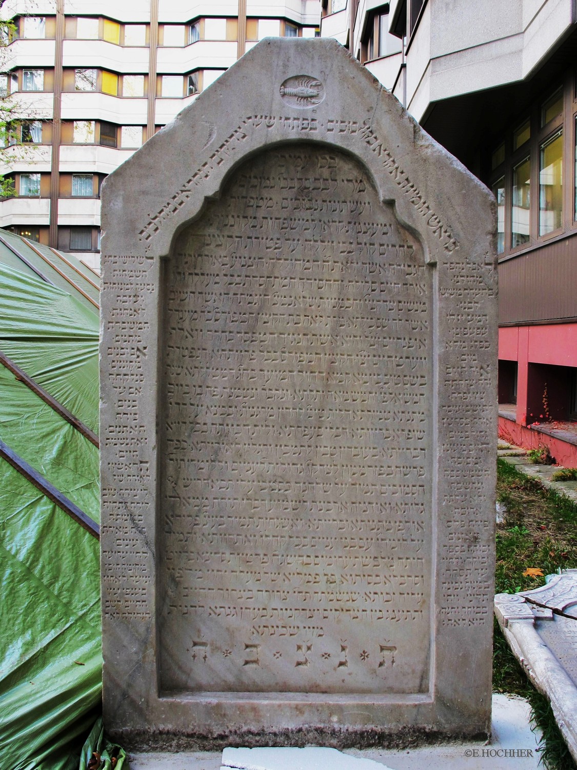 Grabmal Lea Oppenheimer Friedhof Seegasse