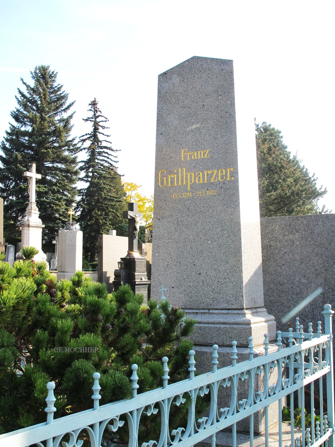 Grabstätte Franz Grillparzer Friedhof Wien-Hietzing