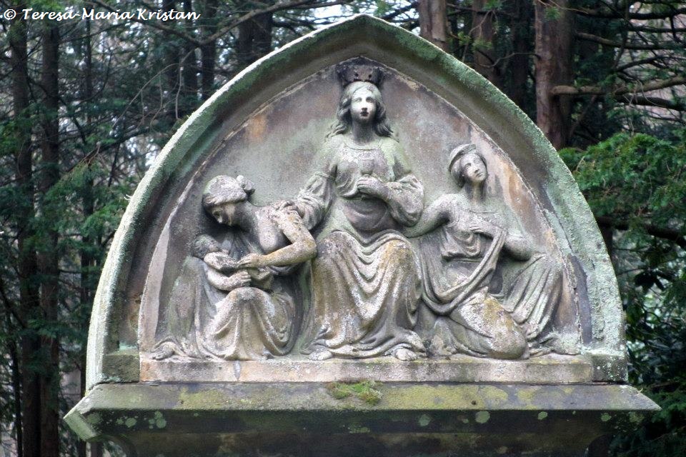 Grabstein Detail, Friedhof Goslar Hildesheimerstraße