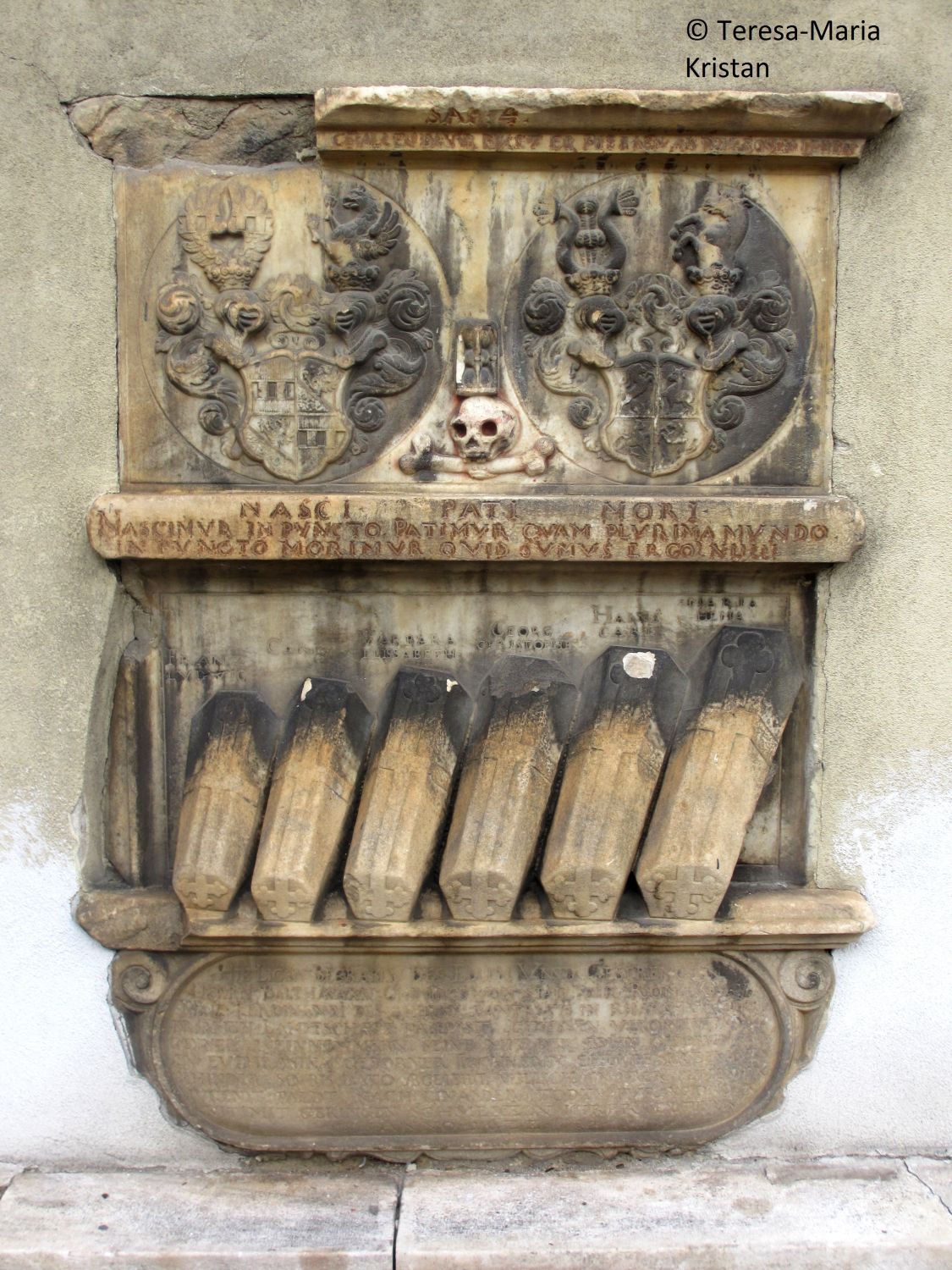 Grabtafel, St.Egid, Klagenfurt.