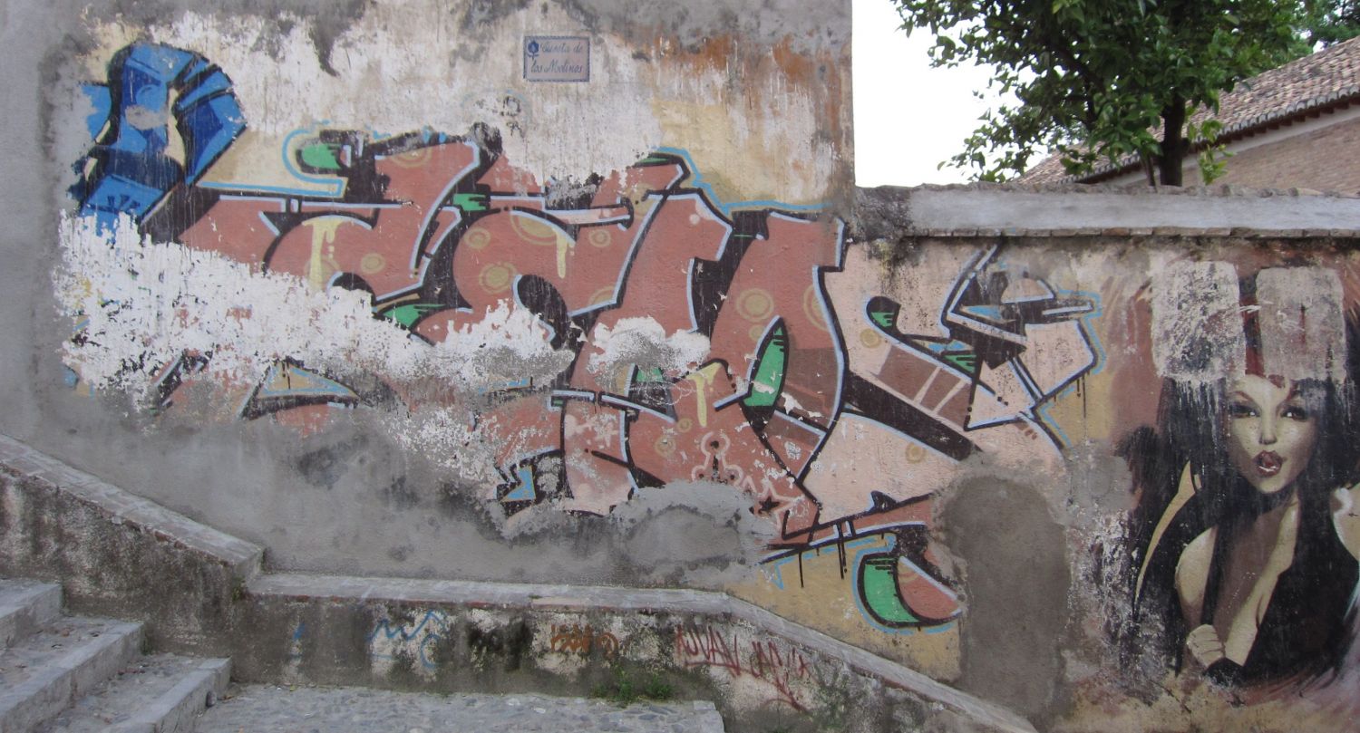 Graffiti in Granada