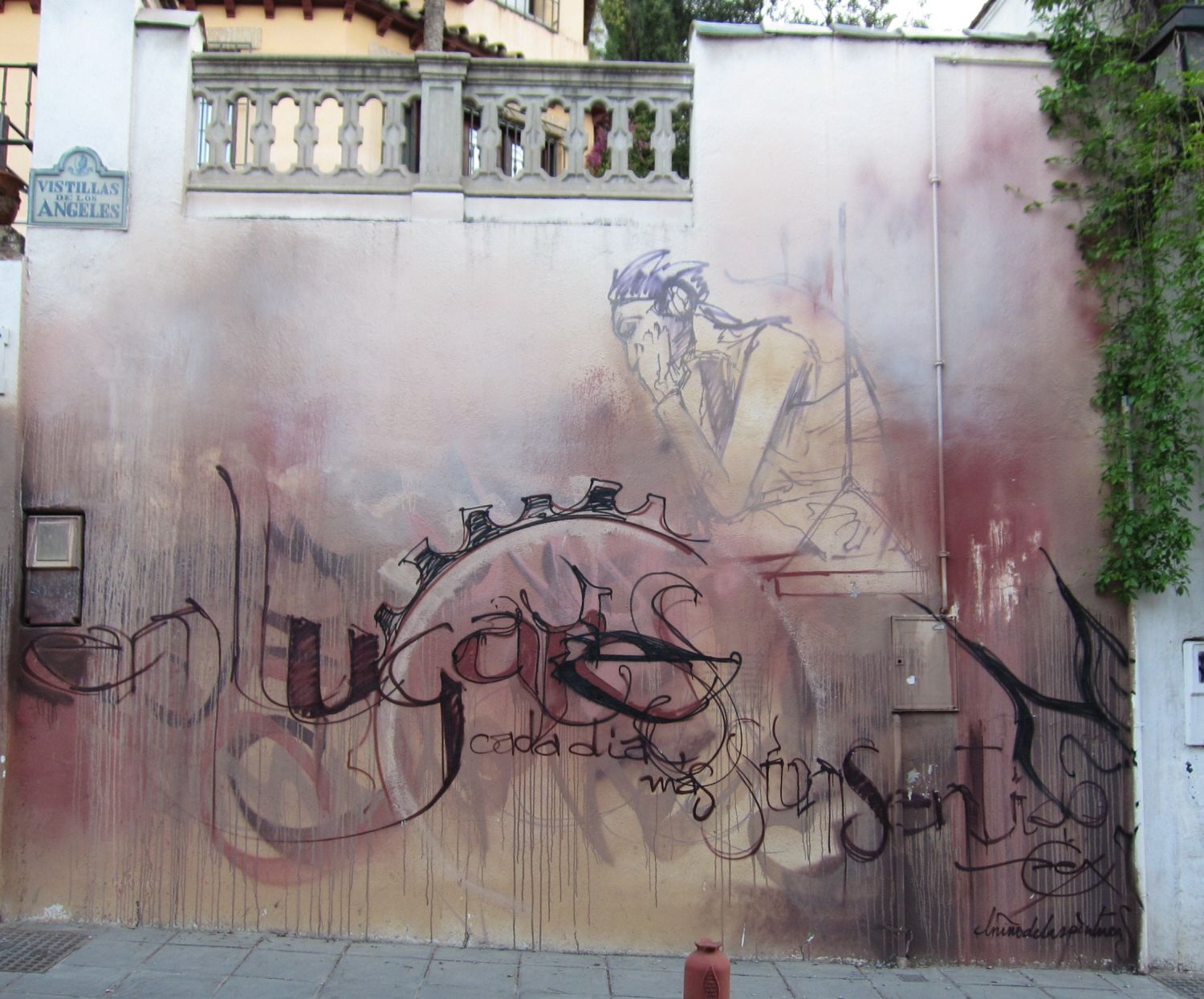 Graffiti in Granada