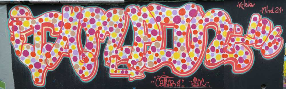 Graffiti von CesarOne der SNC-Crew