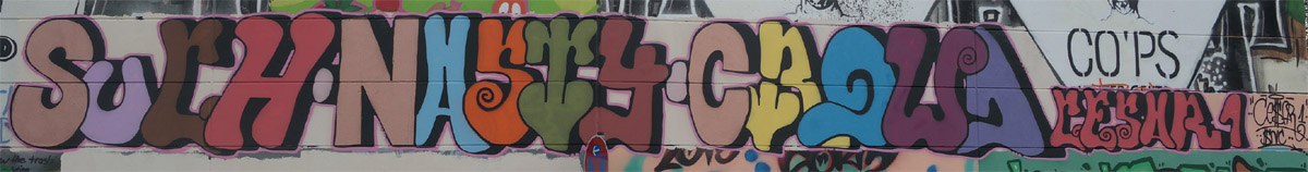 Graffiti von CesarOne der SNC-Crew