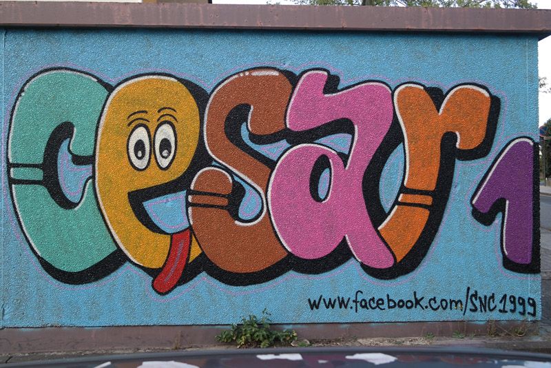 Graffiti von CesarOne der SNC-Crew