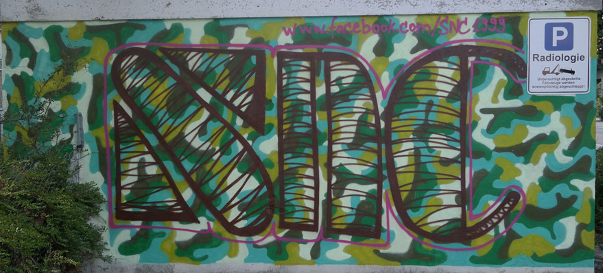 Graffiti von CesarOne der SNC-Crew