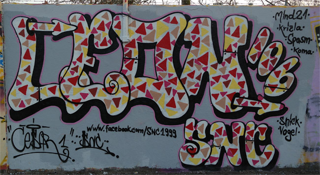 Graffiti von CesarOne-SNC-Crew