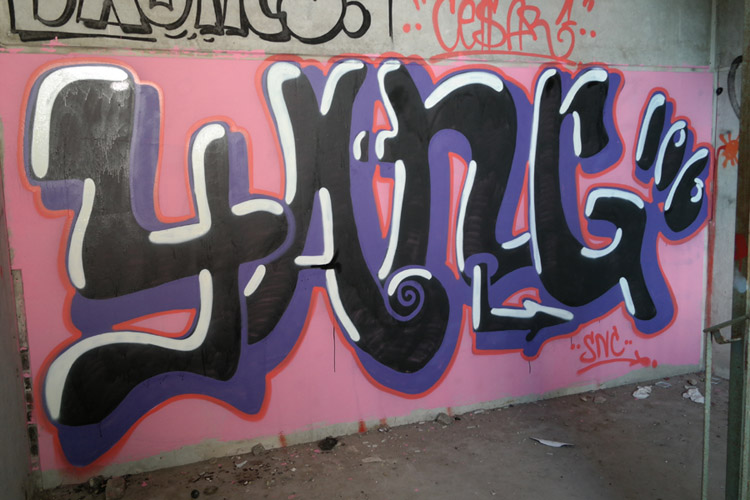 Graffiti von CesarOne-SNC-Crew