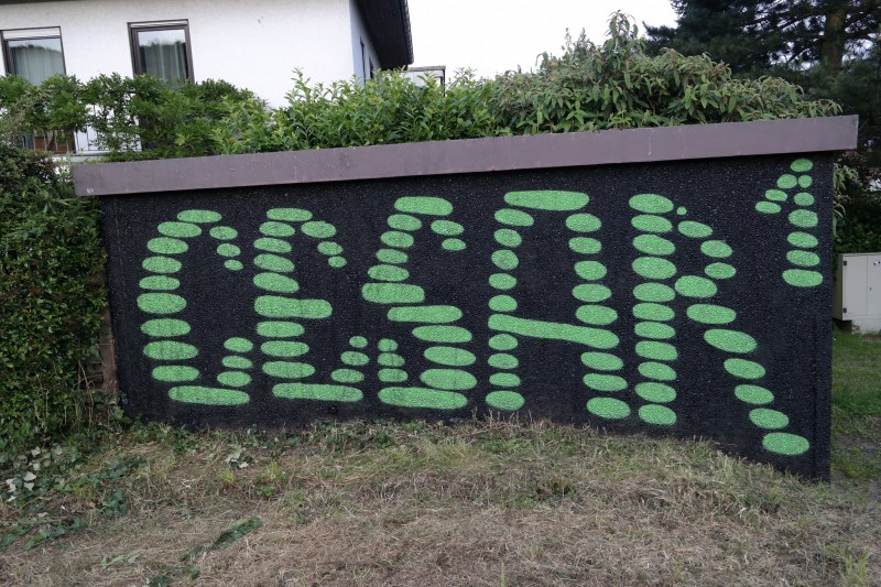 Graffiti von CesarOne.SNC in Frankfurt/Main, 2016