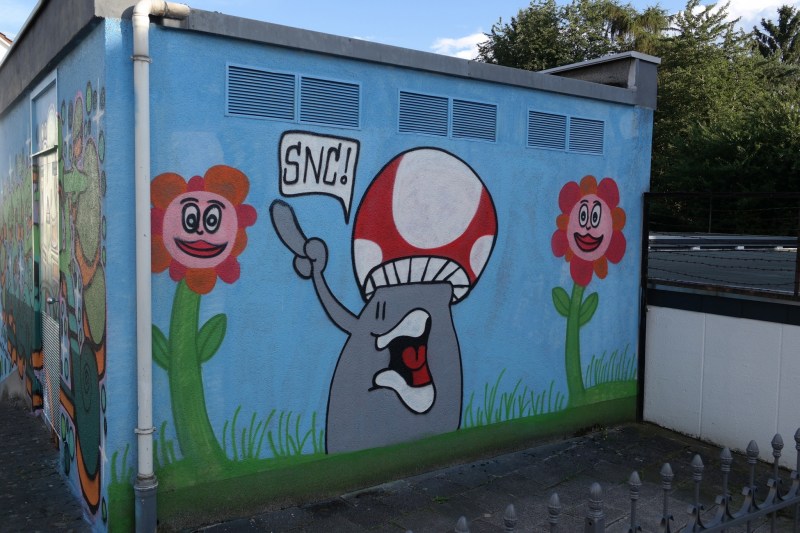 Graffiti von CesarOne.SNC in Frankfurt/Main, 2016