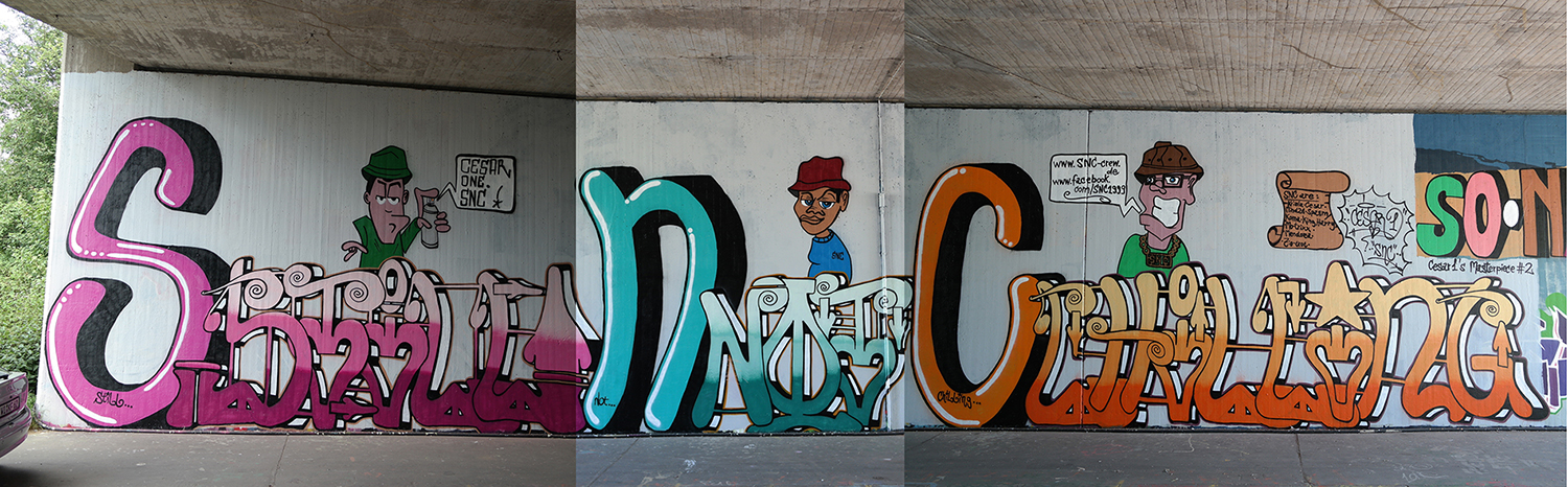 Graffiti von CesarOne.SNC