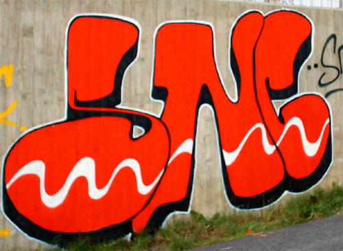 Graffitis aus Innsbruck von Cesar-SNC