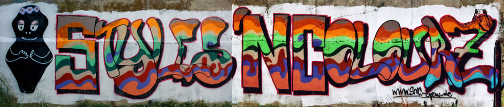 Graffitis von Cesar-SNC