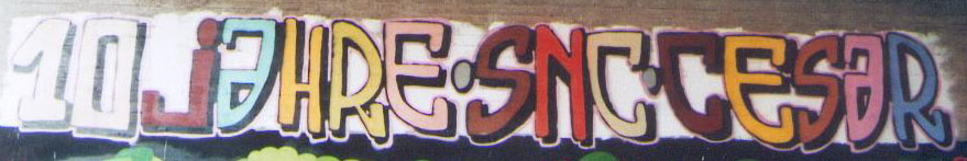 Graffitis von Cesar-SNC