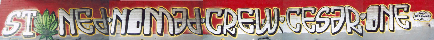 Graffitis von Cesar-SNC