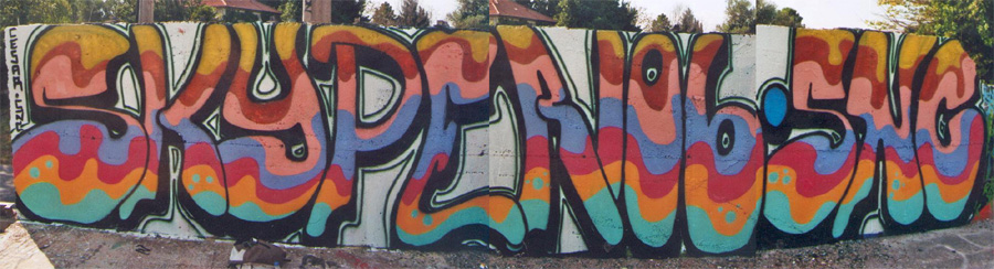 Graffitis von Cesar-SNC