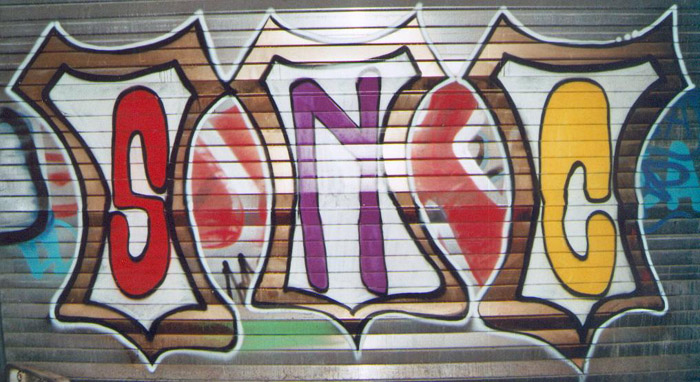 Graffitis von Cesar-SNC