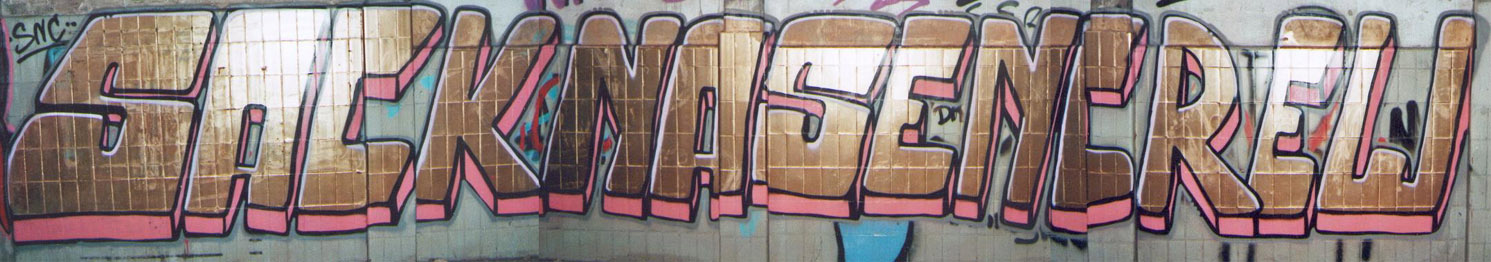 Graffitis von Cesar-SNC