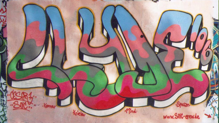 Graffitis von Cesar-SNC