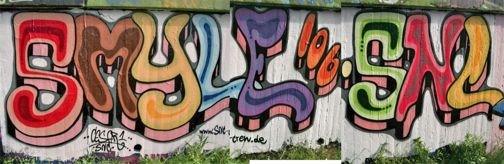 Graffitis von Cesar-SNC