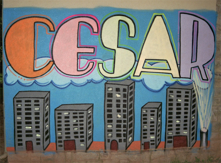 Graffitis von Cesar-SNC