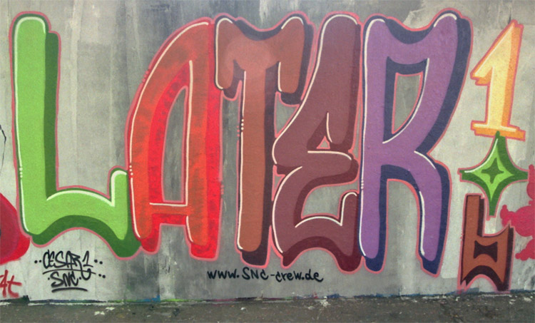 Graffitis von Cesar-SNC