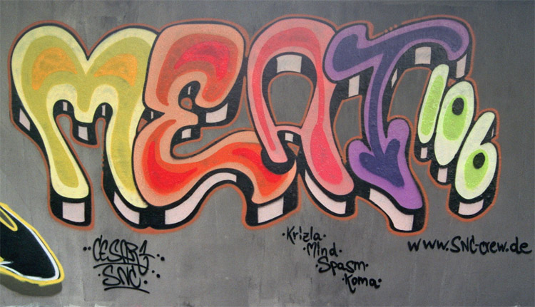 Graffitis von Cesar-SNC