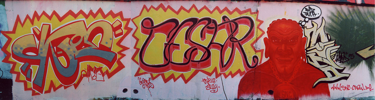 Graffitis von Cesar-SNC