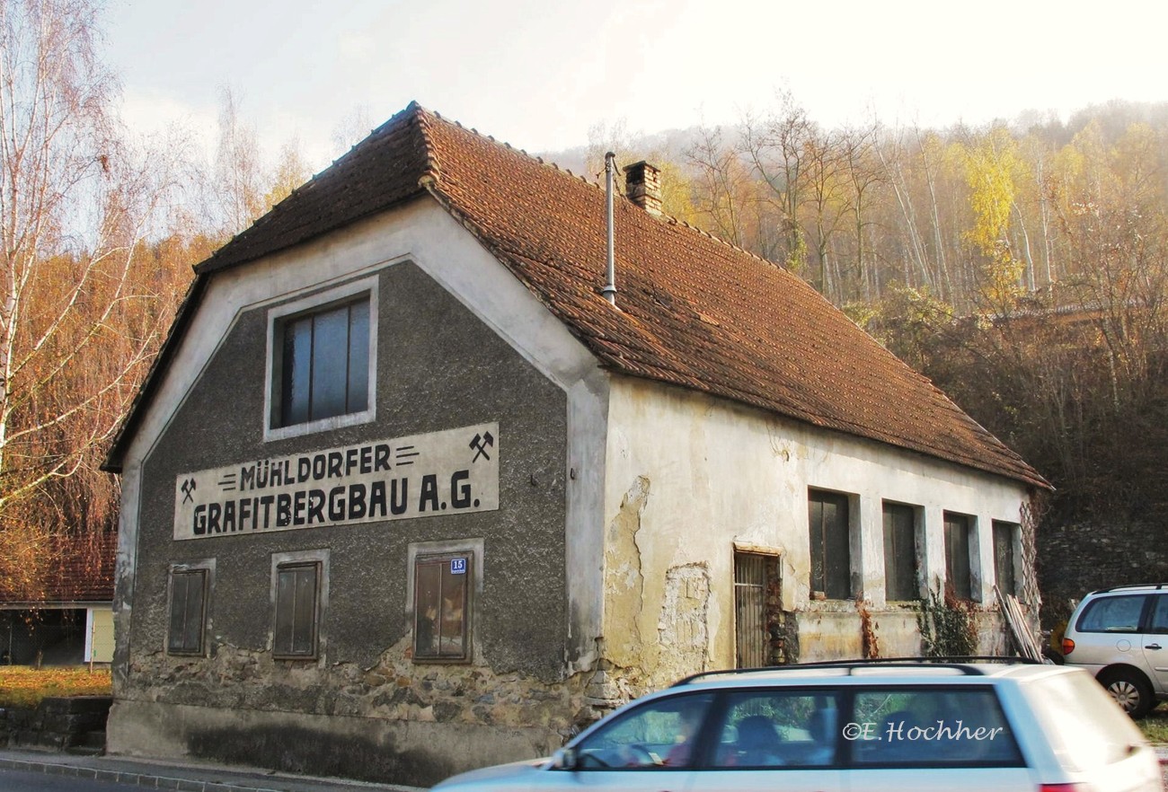 Grafitbergbau in Mühldorf