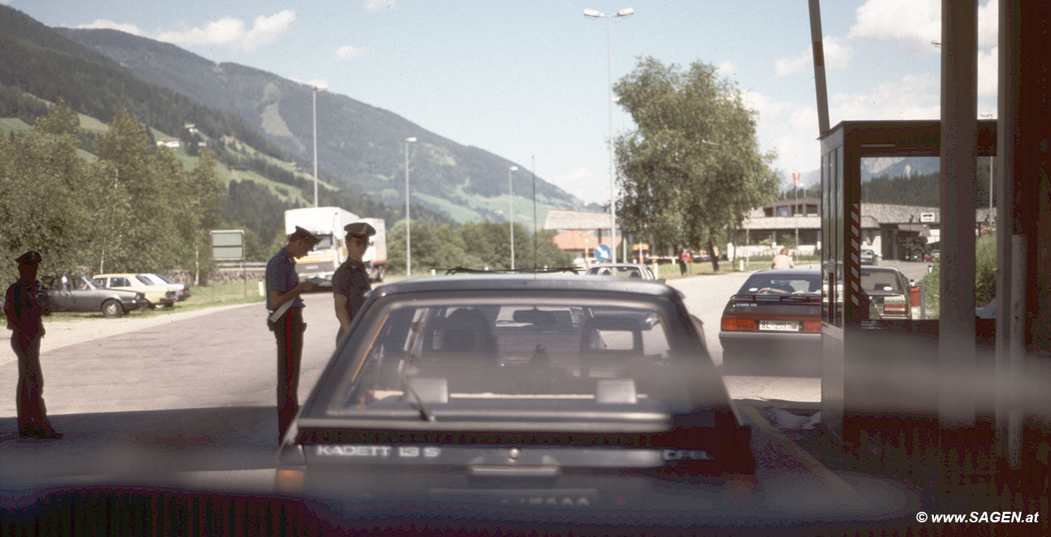 Grenzübergang - Staatsgrenze Winnebach, Pustertal