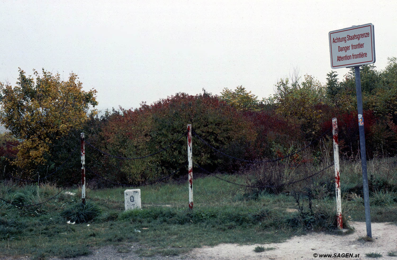 Grenzübergang - Staatsgrenze