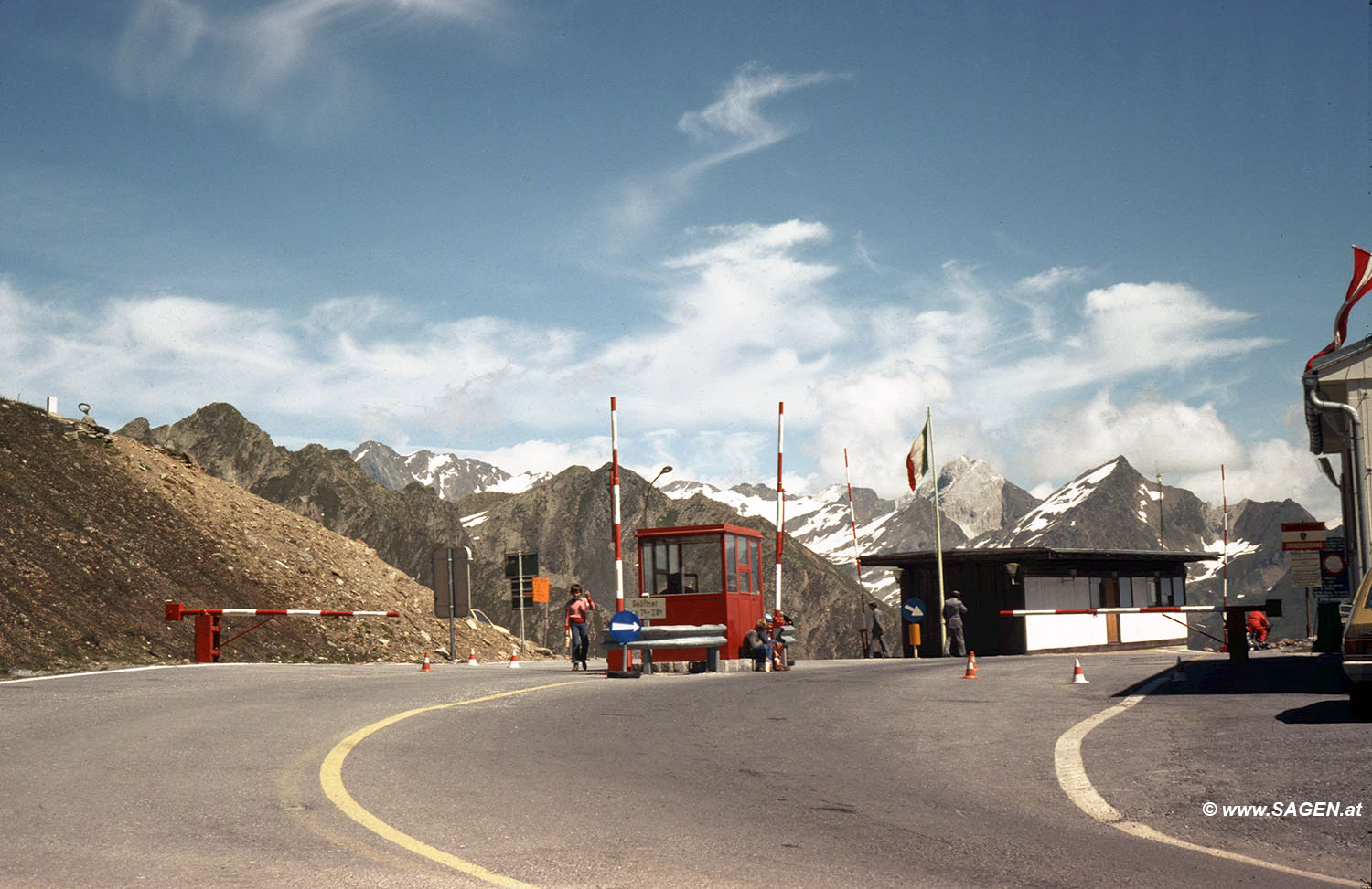 Grenzübergang Timmelsjoch