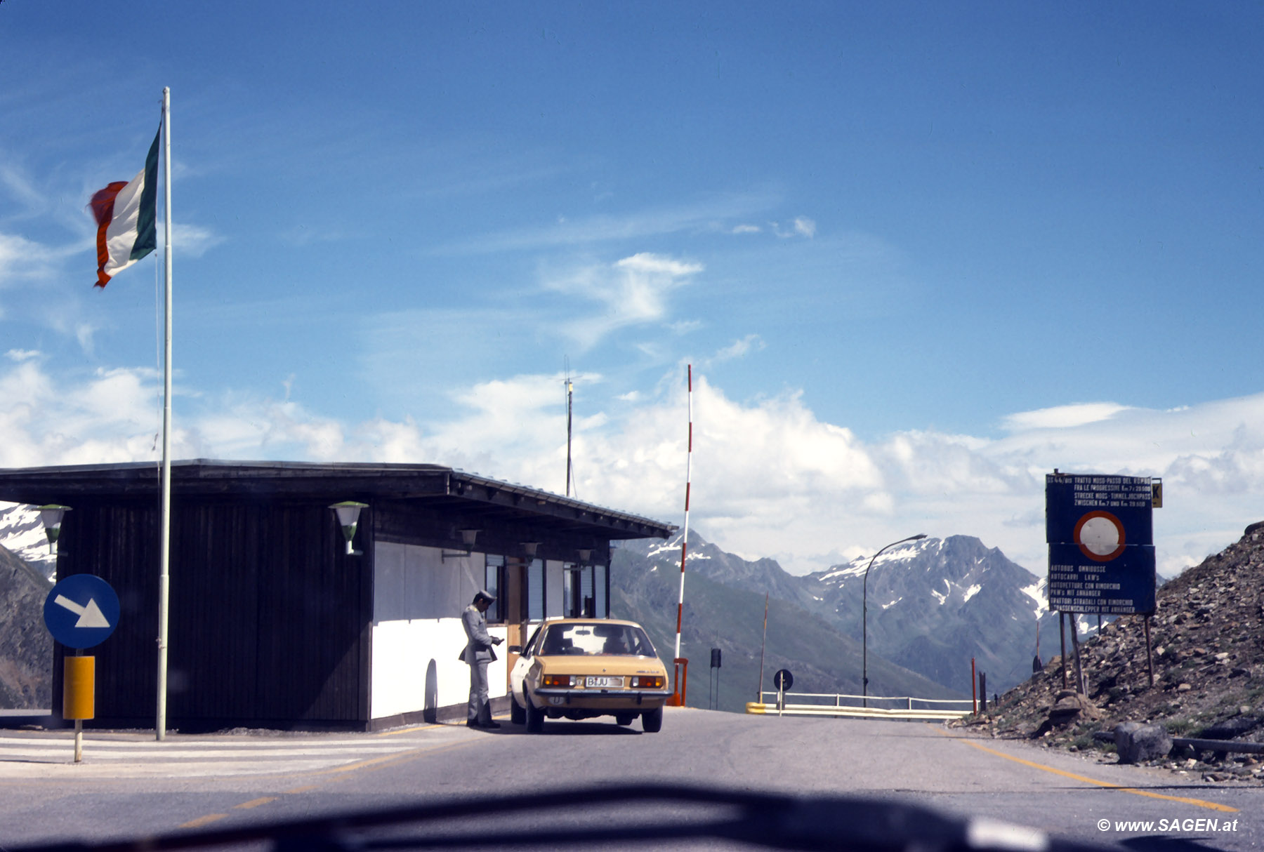 Grenzübergang Timmelsjoch